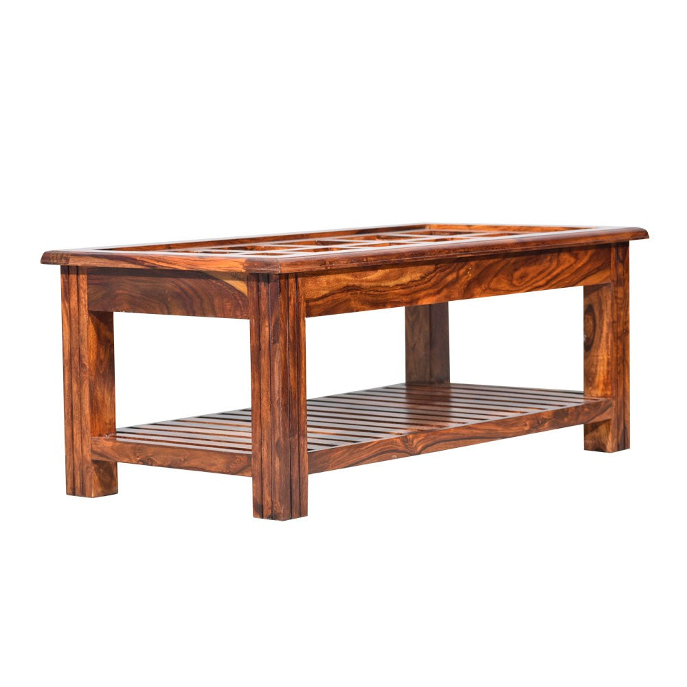 Alayah Brass Center Table
