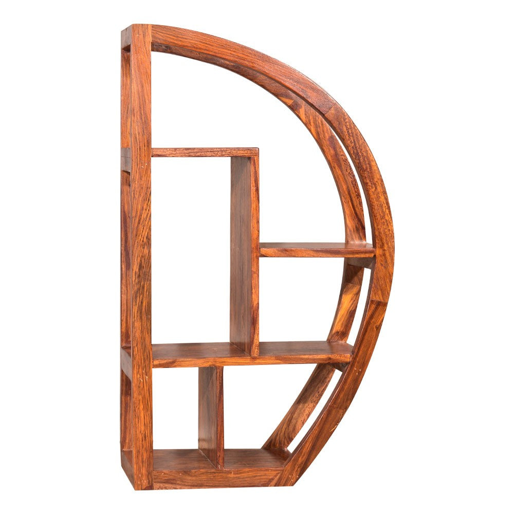 Pearl Moon Wooden Bookshelf