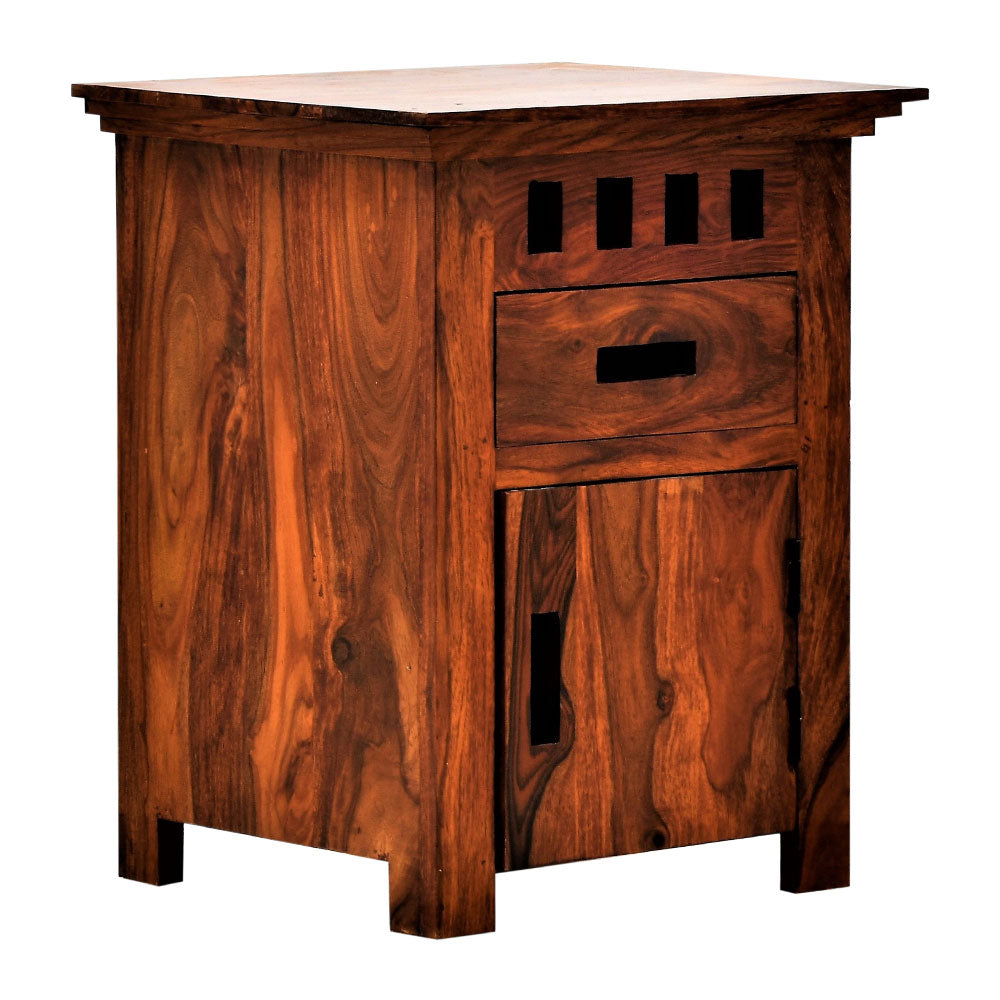 Amelie Bedside Table Natural Finish