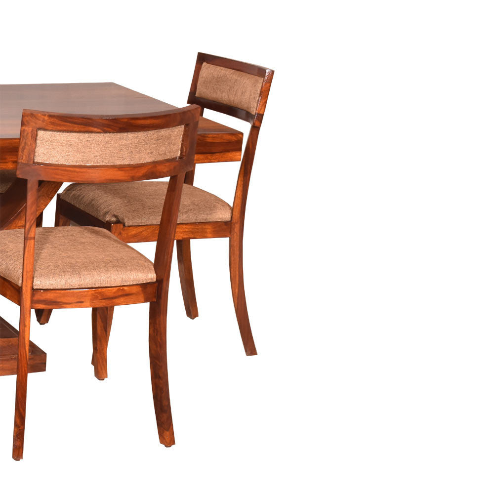 Finley Solid Wood Six Seater Dining Table