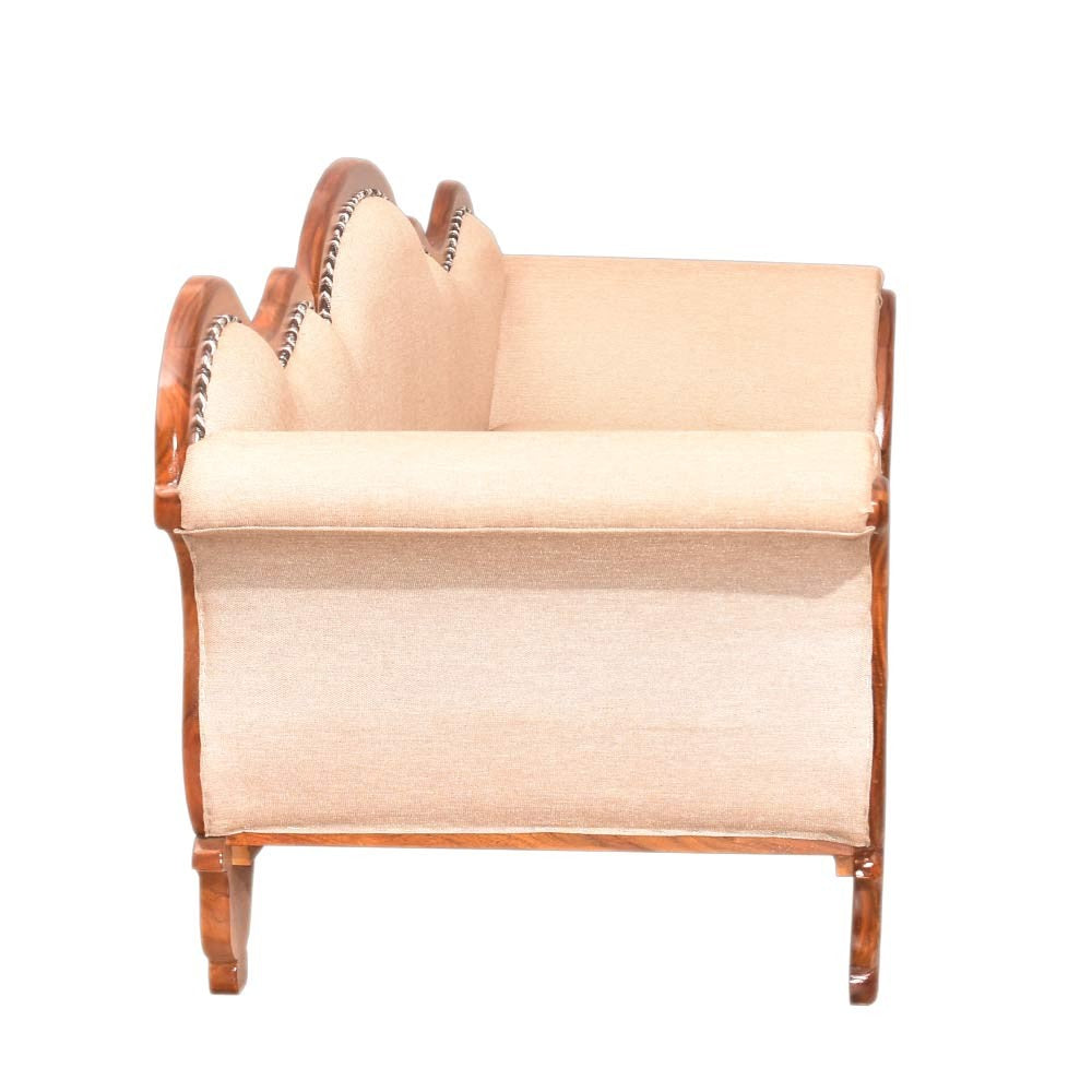 Aisha Wooden Traditional Rajasthani 5 Seater Sofa Set