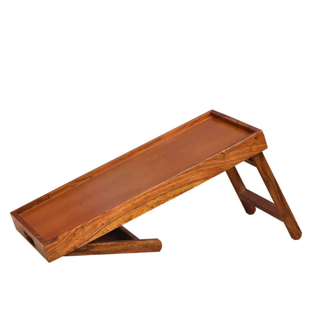 Saylor Wood Foldable Breakfast Bed Tray Table
