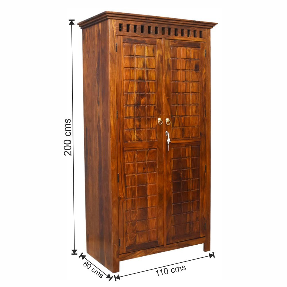 Aspen Sheesham Wood Wardrobe