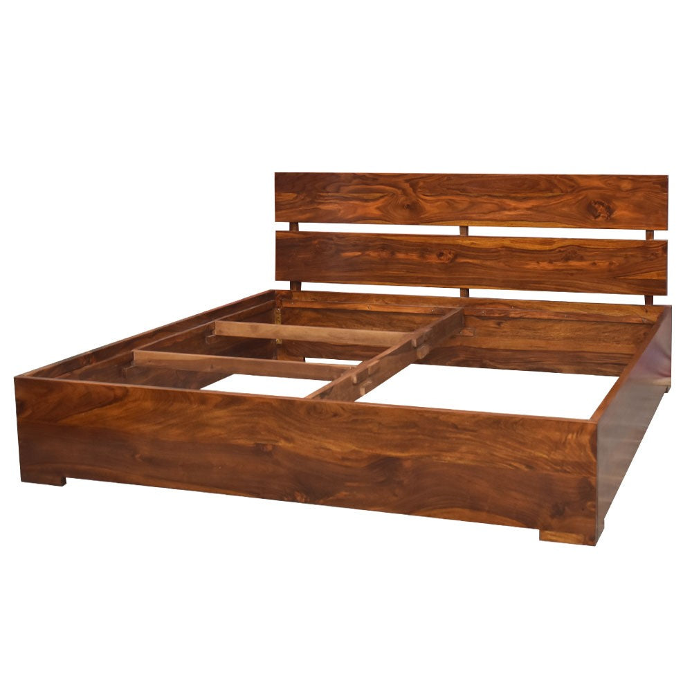 Alexandra Wood Ferguson Bed Without Storage