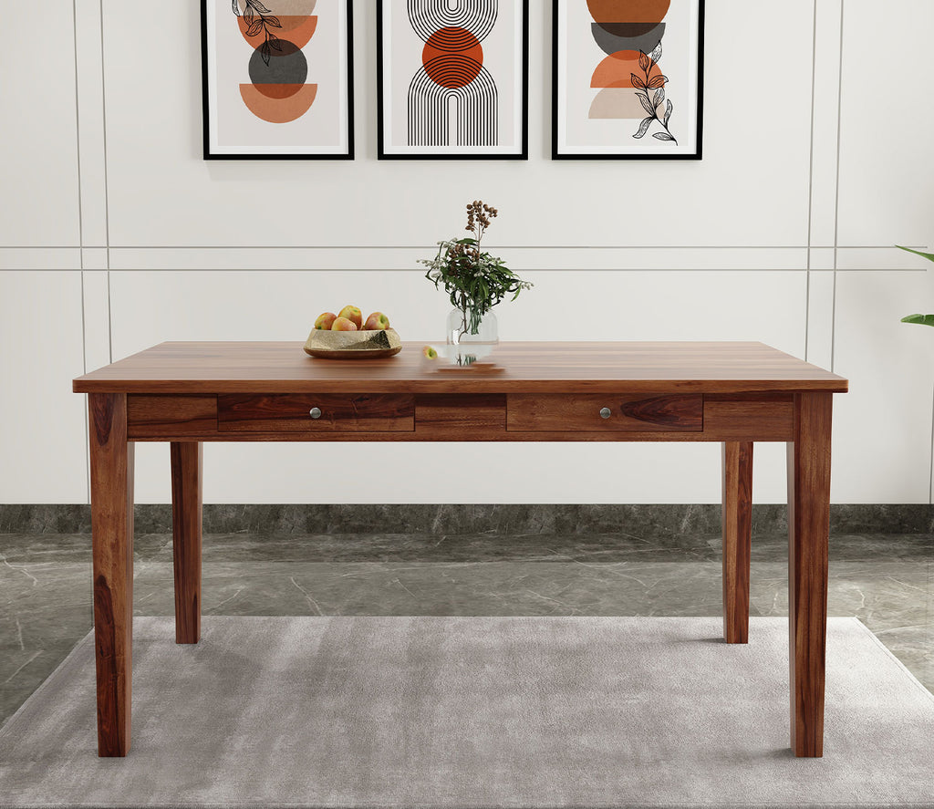Swan 6 Seater Compact Dining Table With Storage