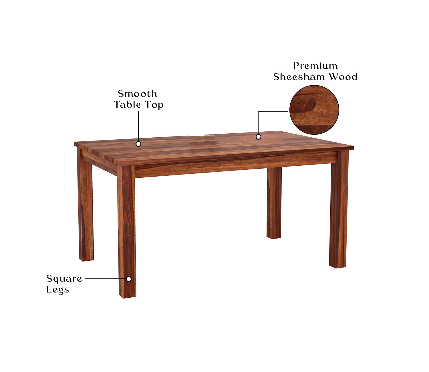 Bug 6 Seater Dining Chair and Table