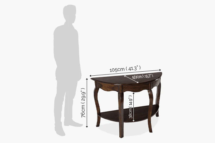 Benjamin Tania Half Round Console Table