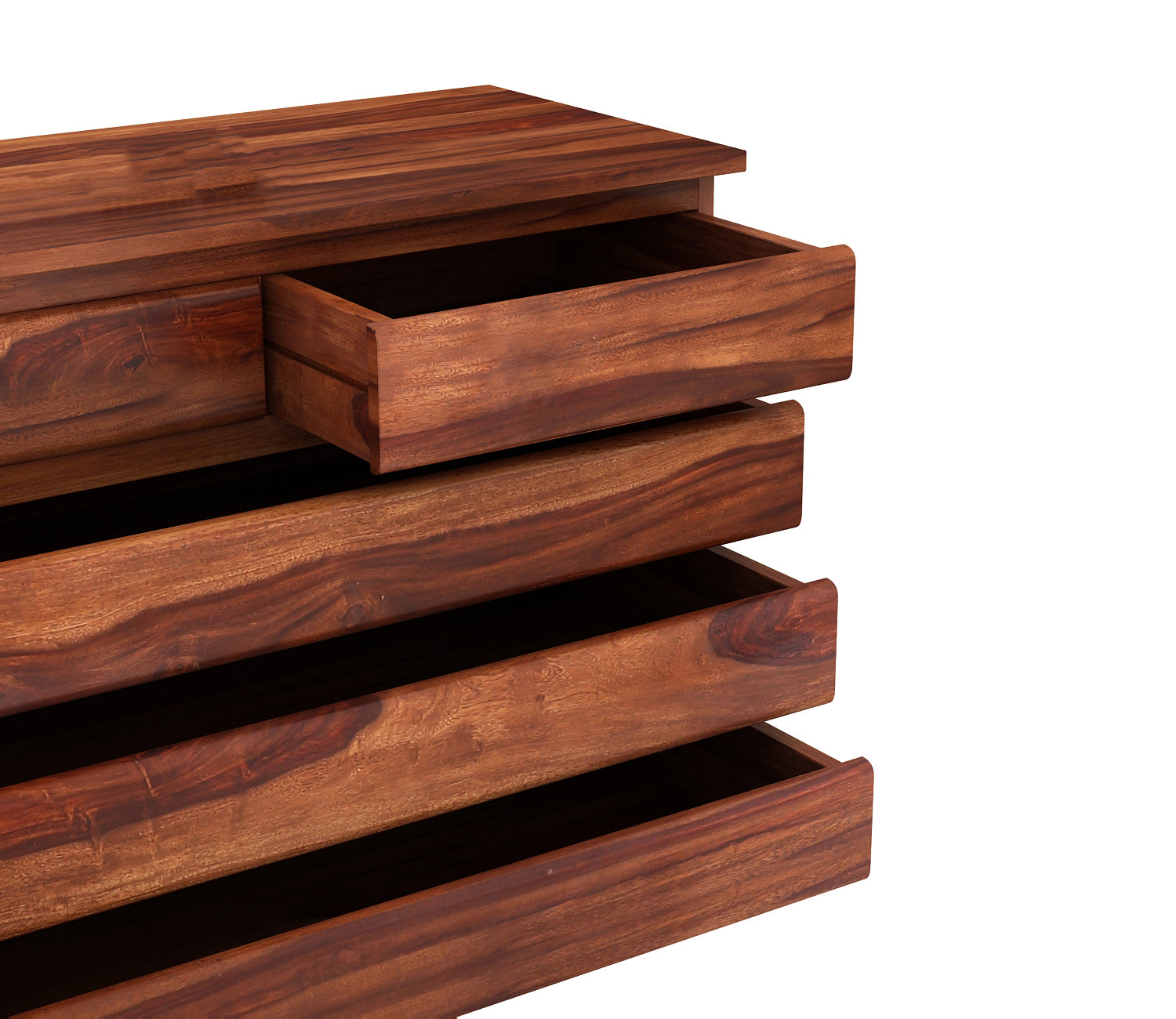 Jared 5-Drawer Wooden Chest Of Drawers