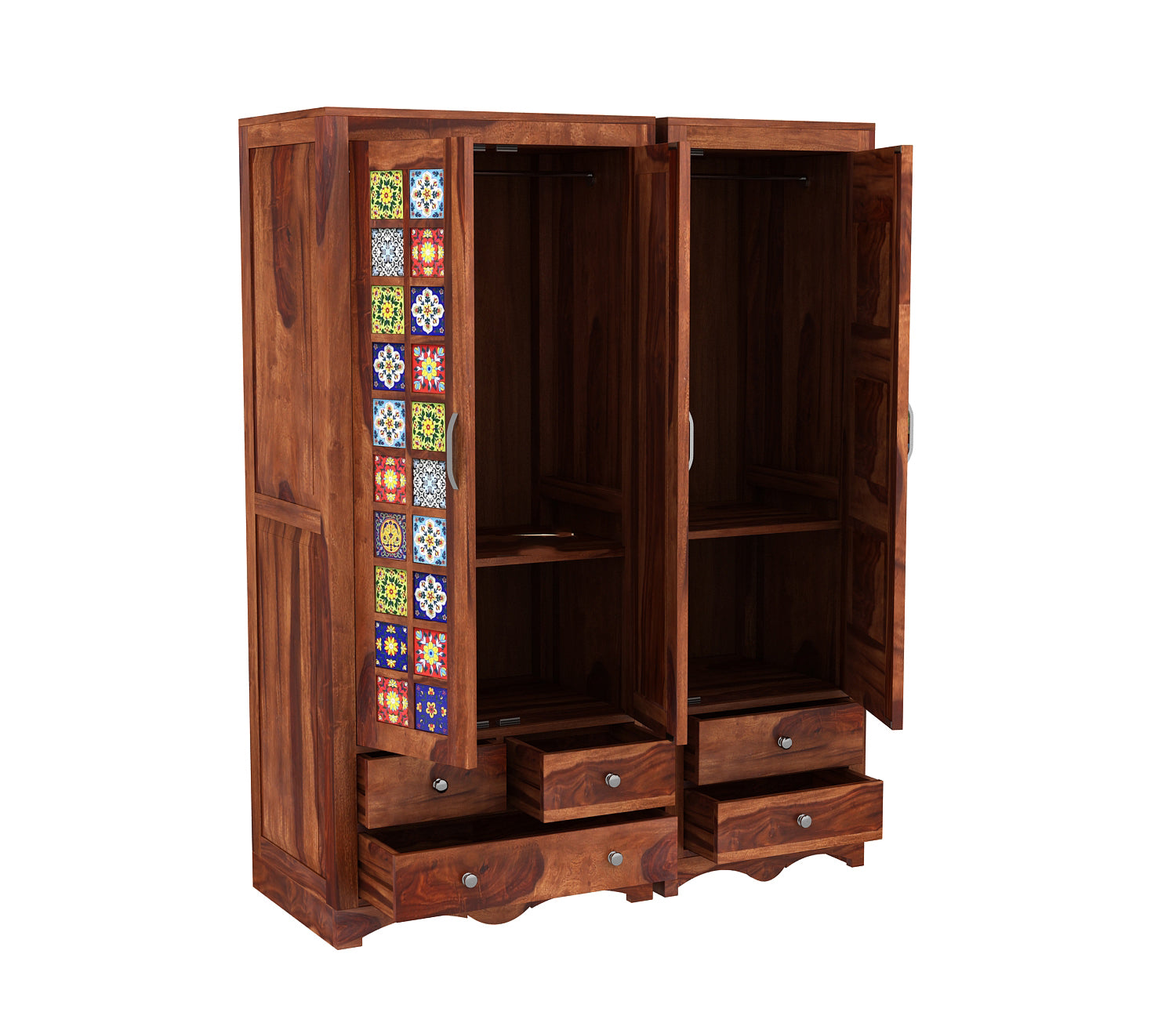 Clayton 3 Door Multi Utility Wardrobe