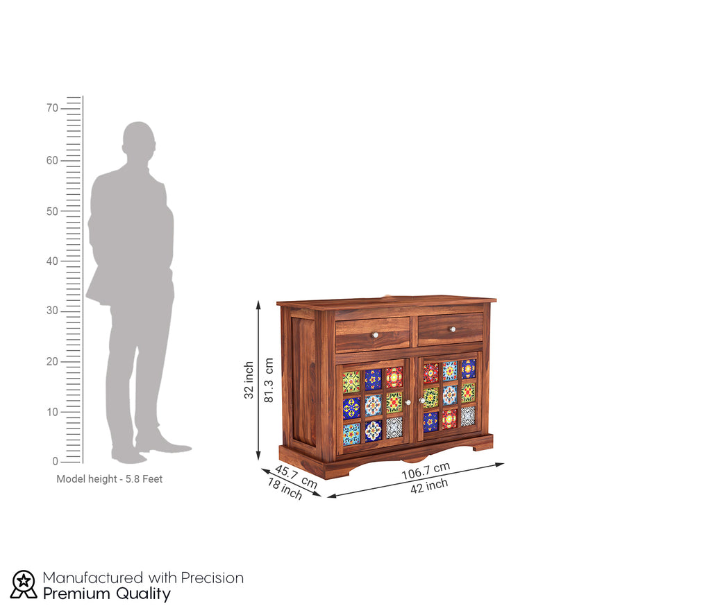Jeremy Sheesham Wood Cabinet and Sideboard