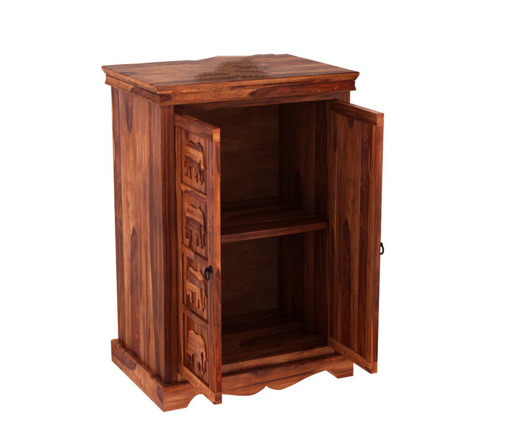 Kairo Small Sheesham Wood Cabinet and Sideboard