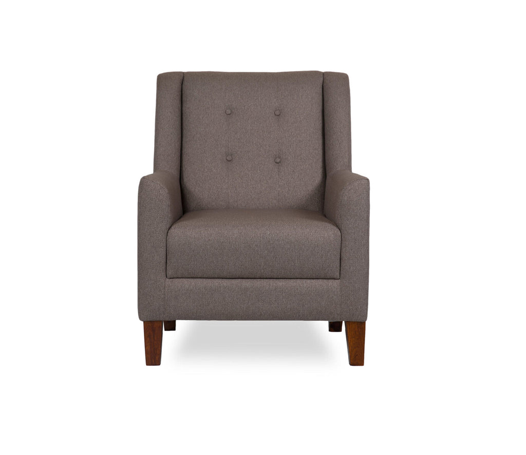 Tucker Lounge Chair With Foot Stool Light