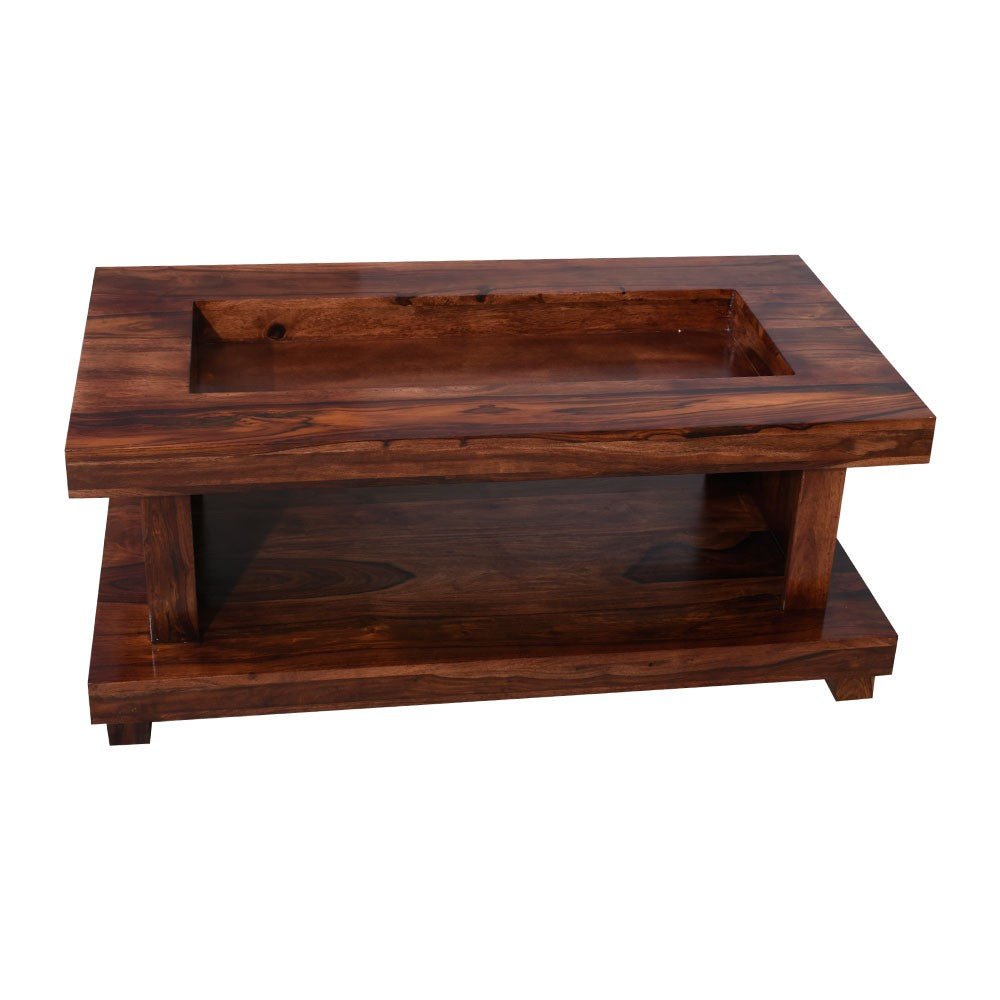 Frances Double Top Center Table