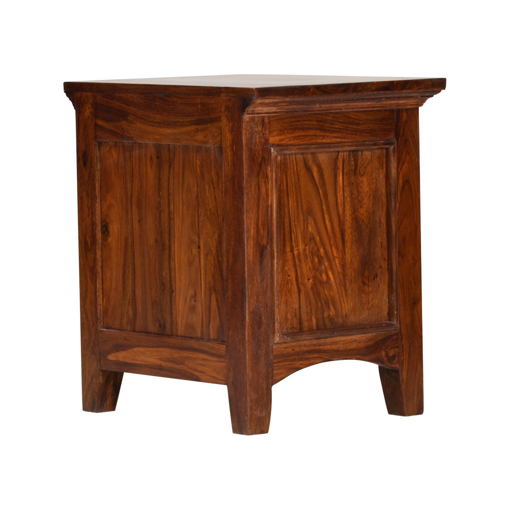 Chandler Sheesham Wood Bedside Table