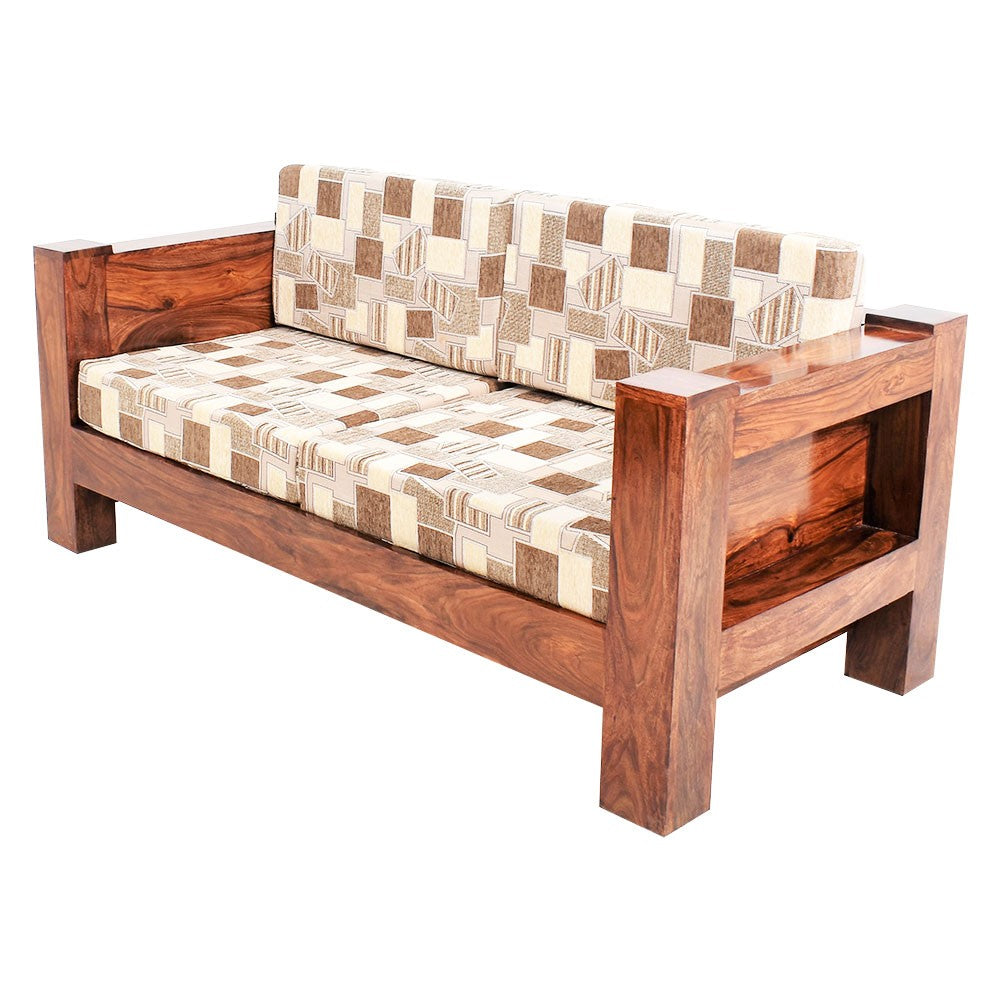 Aleyna Wood Sheesham Siramika Sofa ste