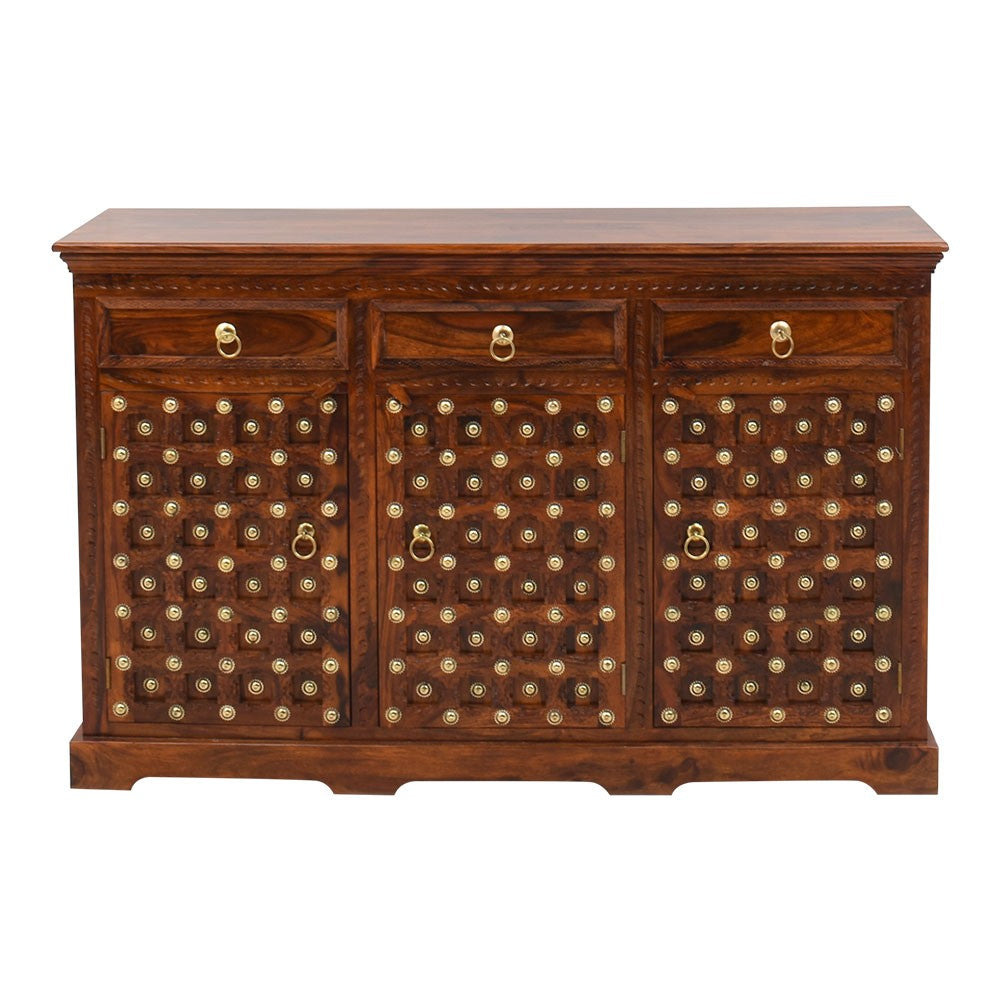 Esperanza Wood Maharaja Brass Sideboard