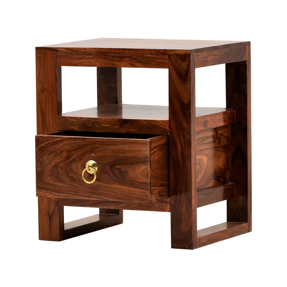 Hadlee Wooden Bedside Table