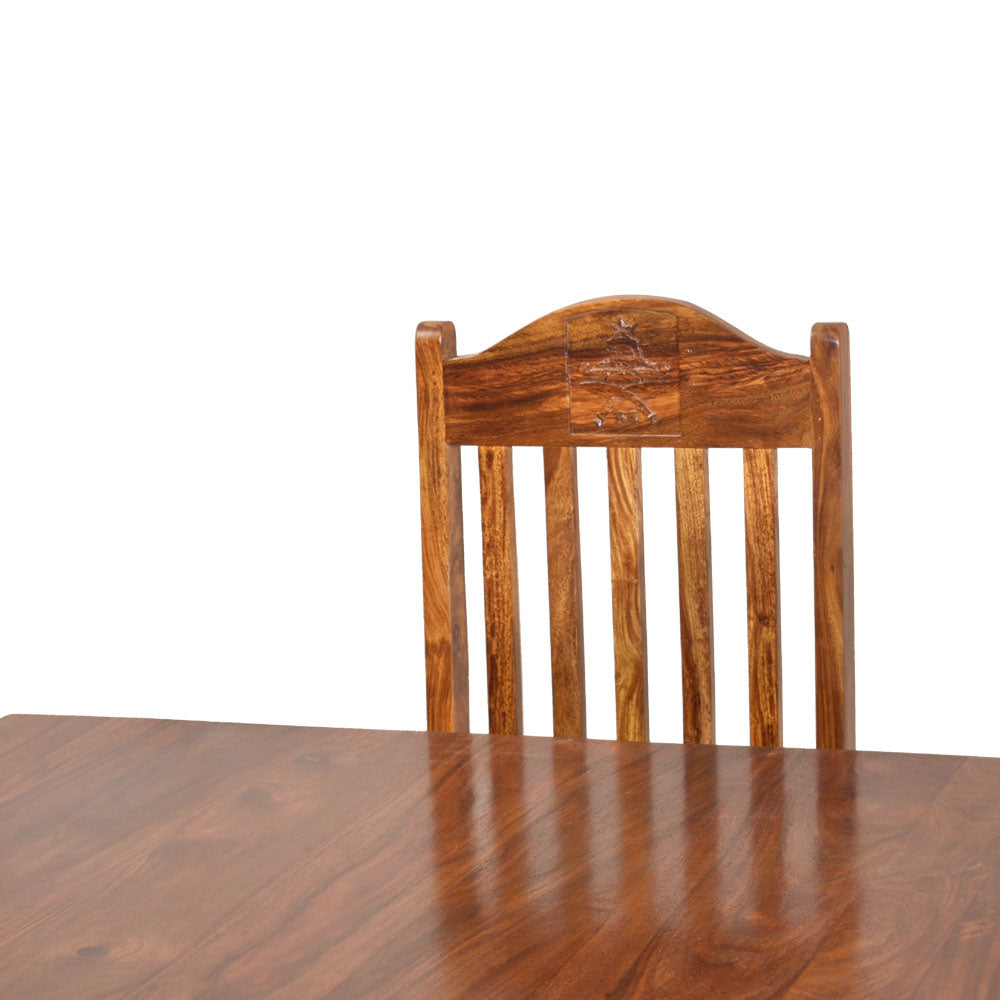 Octavia Solid Wood Eight Seater Dining Set