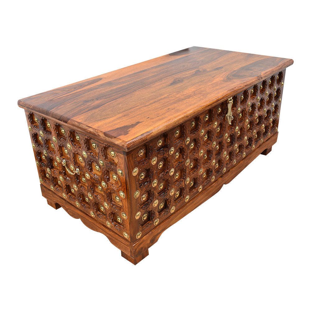 Kamila Wood Rajasthani Brass Gall