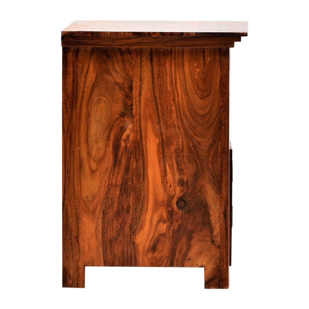 Amelie Bedside Table Natural Finish