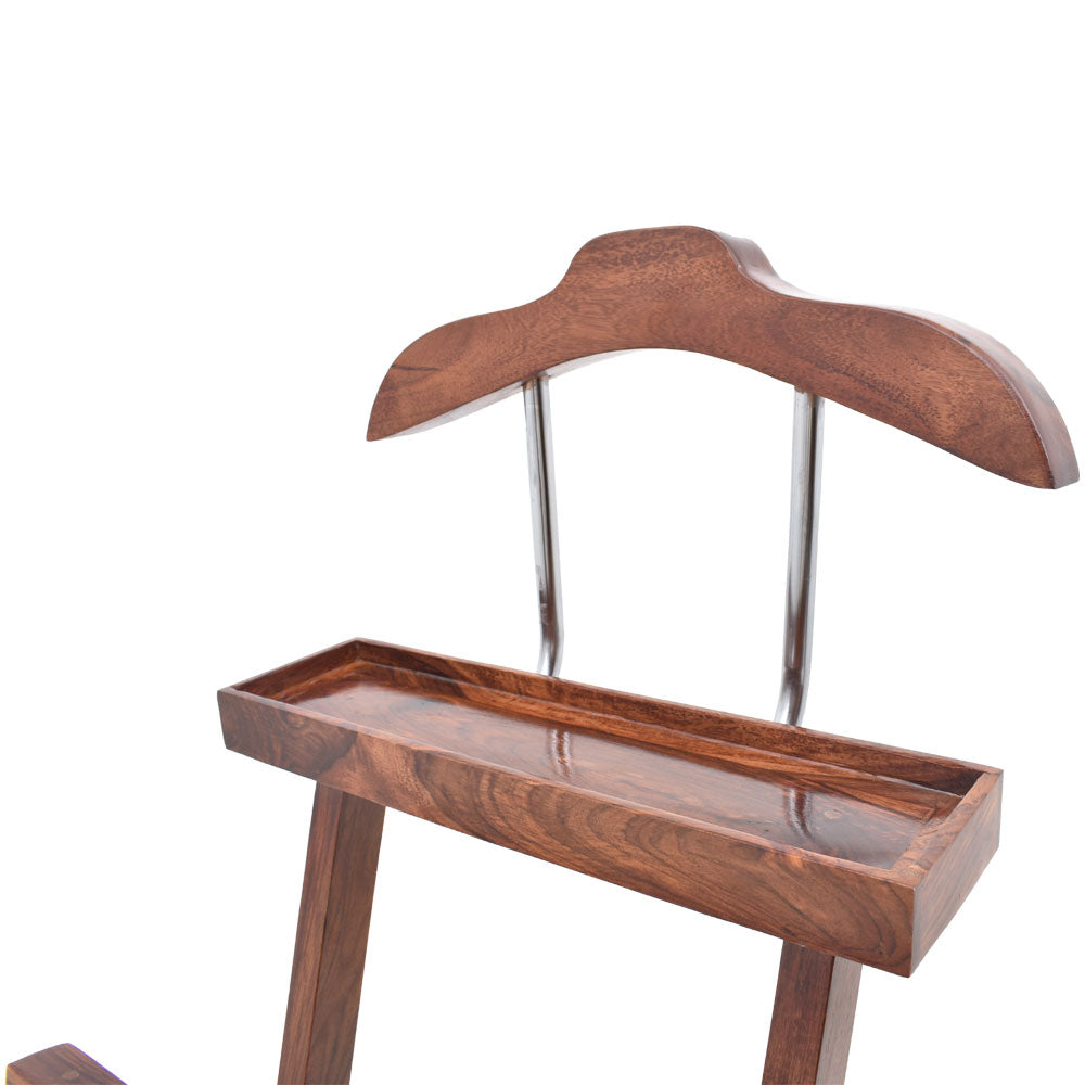 Faith Wood Cap Stand and Coat Hanger