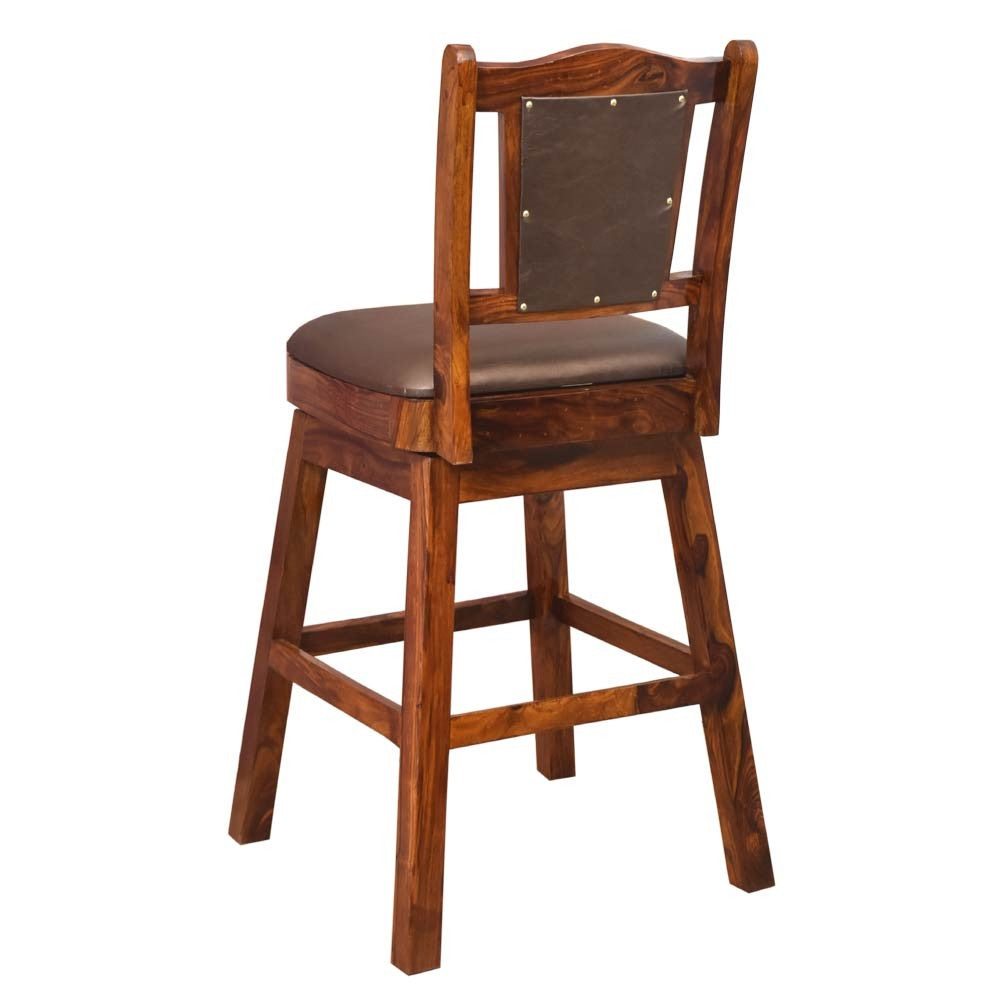 Aliyah Wooden Adelaide Bar Chair