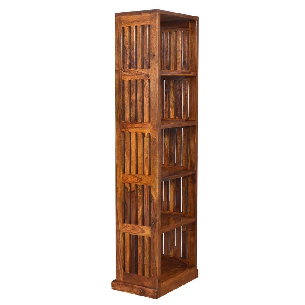 Khloe Wooden Hamlin  Wooden Bookshelf