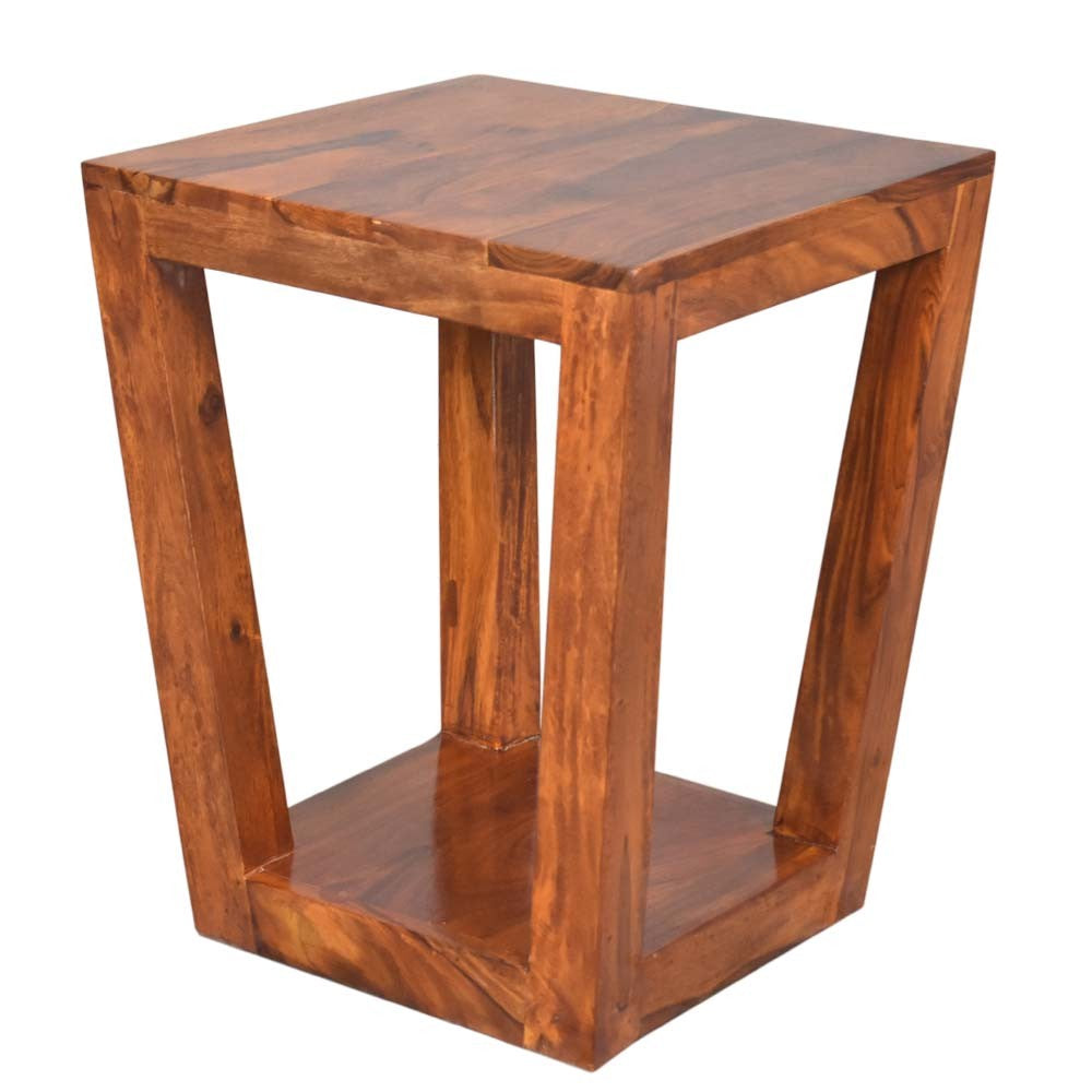 Journee Wood Louis Side Table & Peg Table