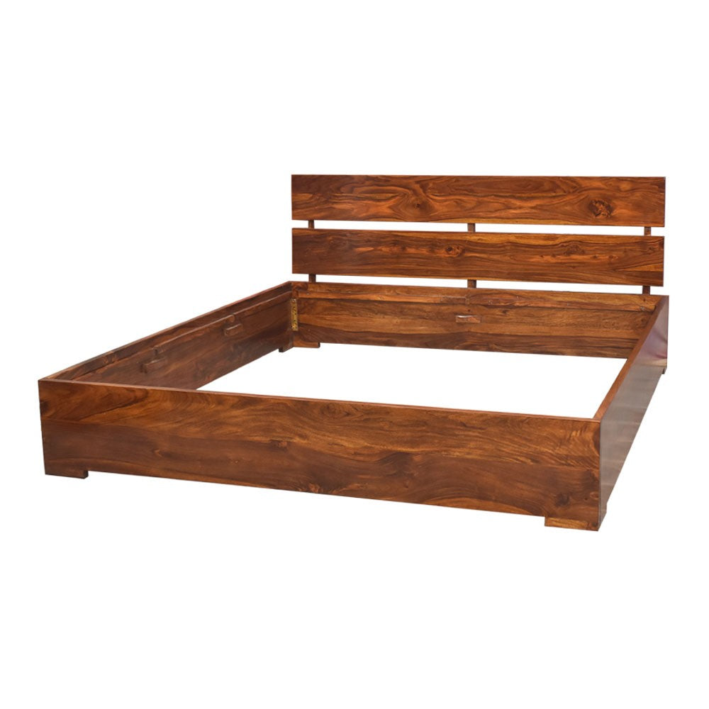 Alexandra Wood Ferguson Bed Without Storage