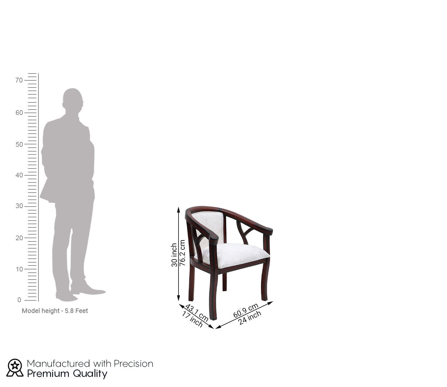 Comfy Solid Wooden Chairs