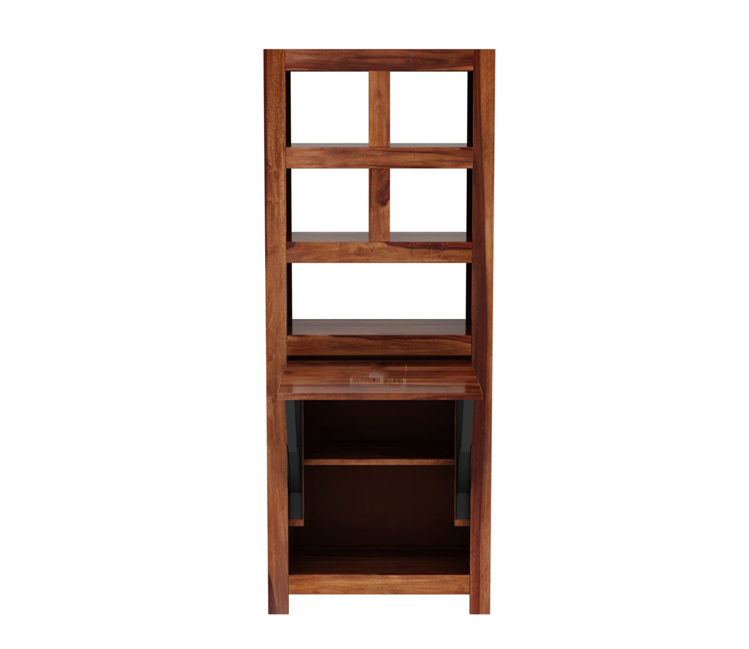 Sophia Study Table with Storage Cabinet and Shelves
