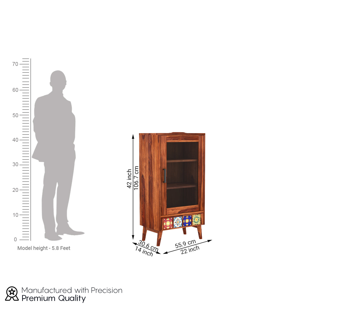 Moises Small Size Bookshelf