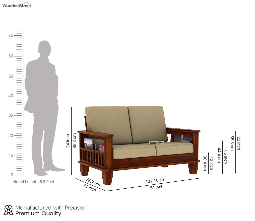 Kelly Wooden Sofa Set