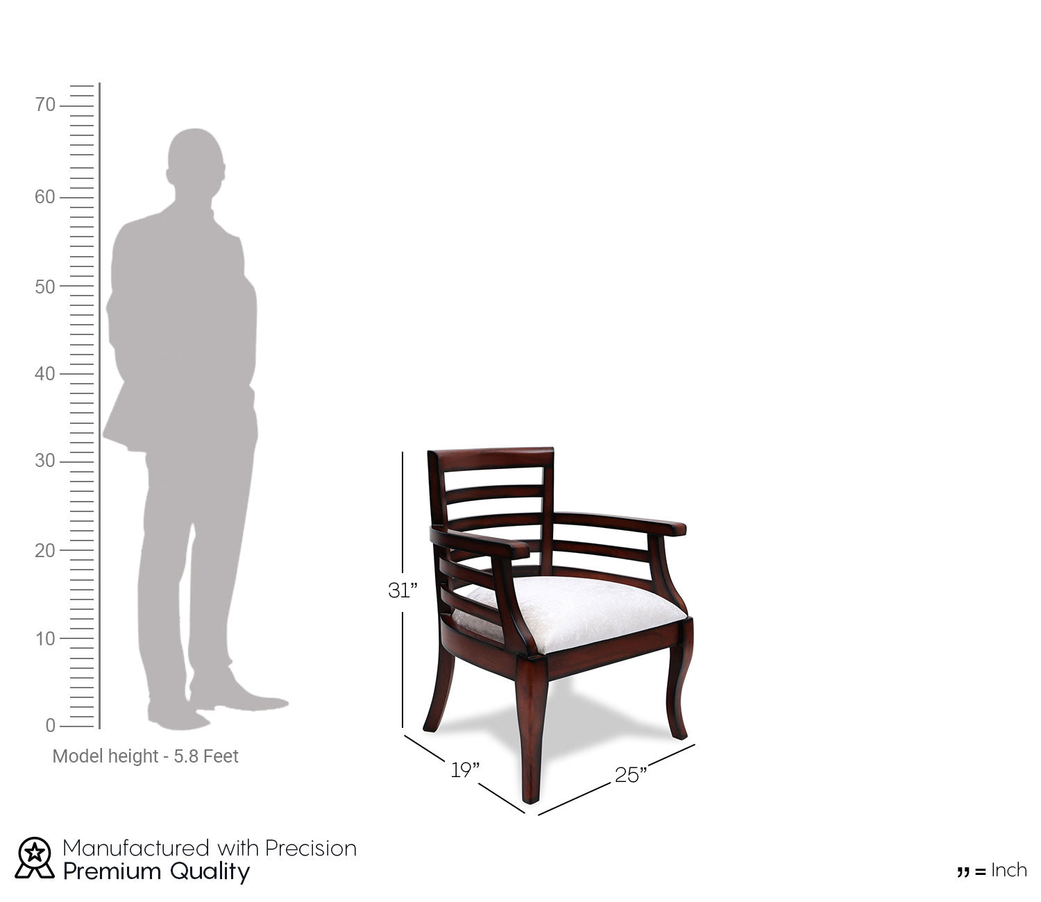 Eliza Wooden Arm Chairs