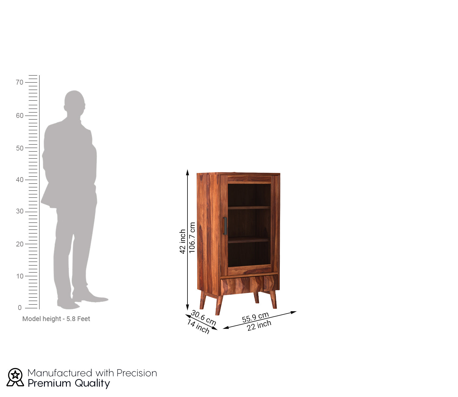 Keanu Small Size Bookshelf