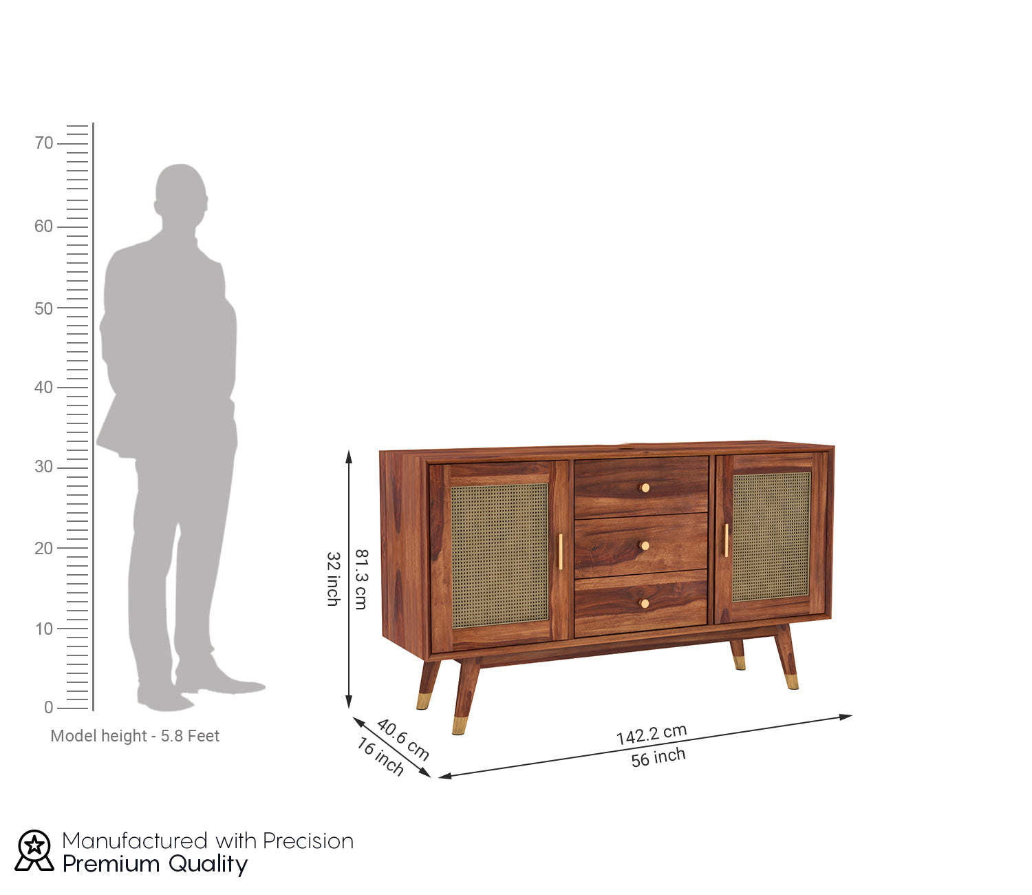 Kyrie Cane Cabinets and Sideboard