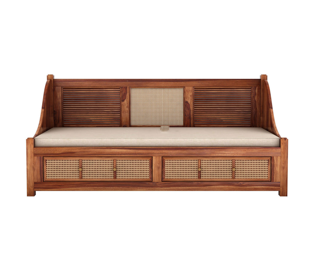 Chase Designer Sheesham Wood Divan Bed with Mattress