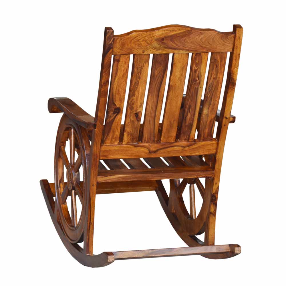 Adelynn Wooden Harold Roking Chair
