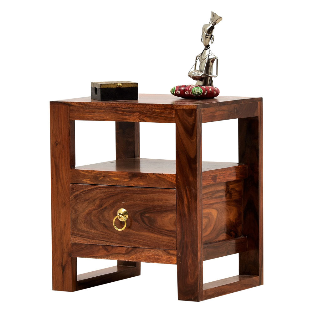 Hadlee Wooden Bedside Table