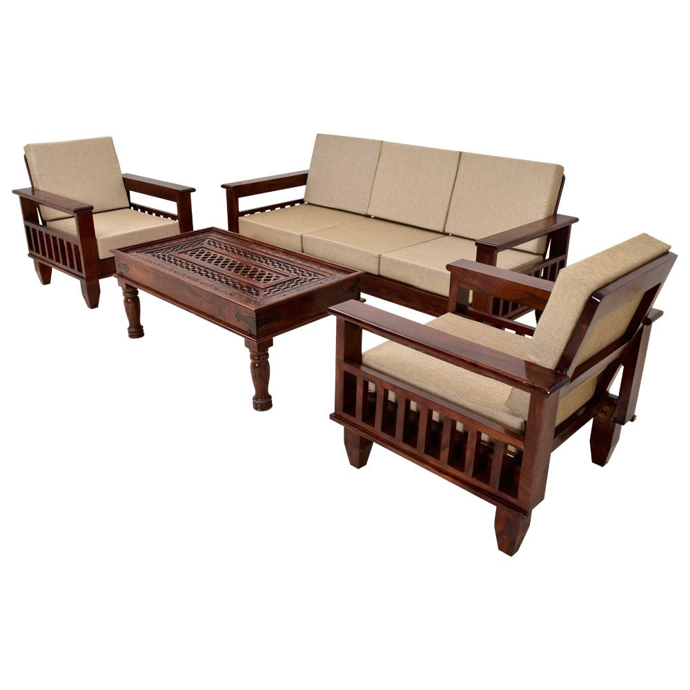 Allyson Wooden Magazine sofa