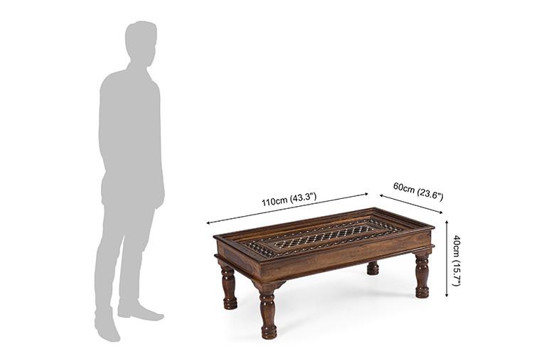 Carter Brass Coffee Table B