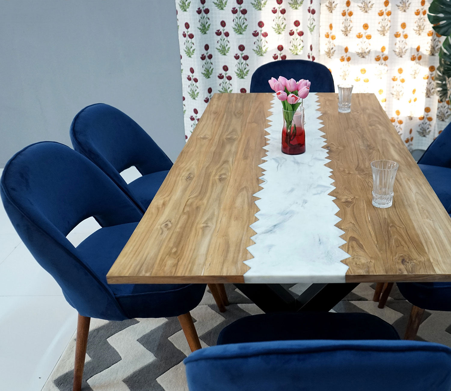 Firefly 6 Seater Dining Table Set