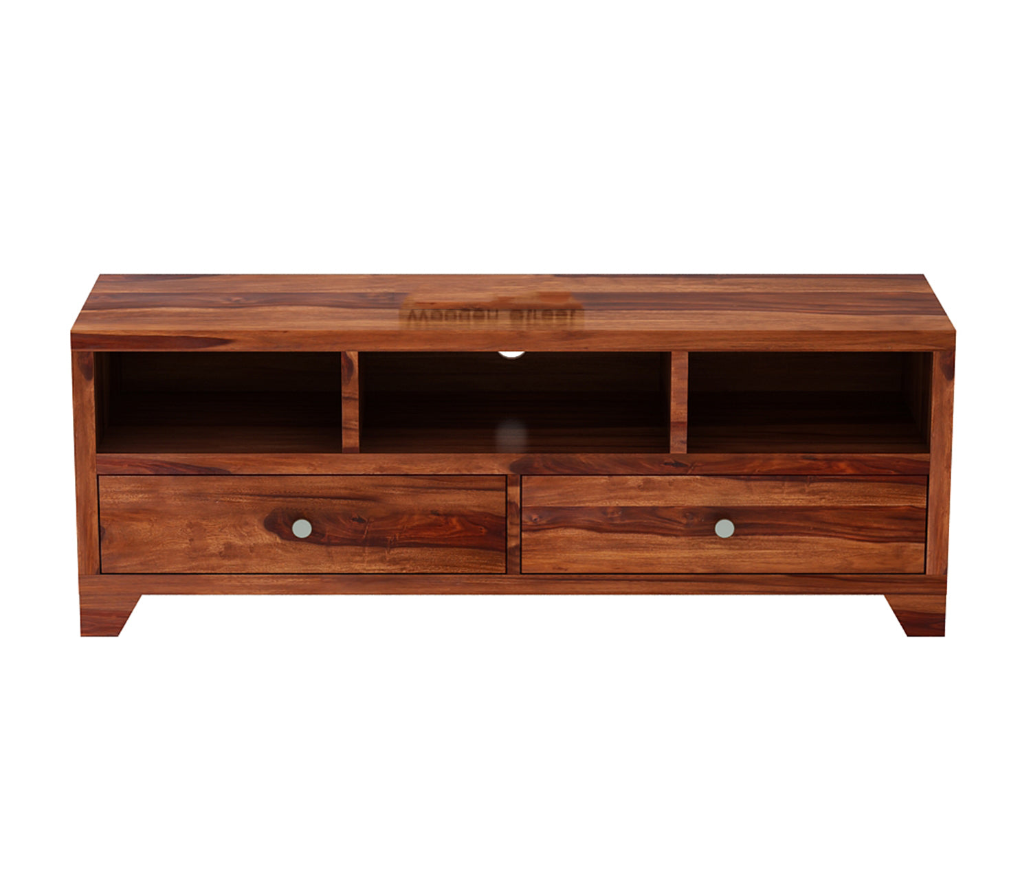 Lucian Sheesham Wood Tv Entertainment Unit