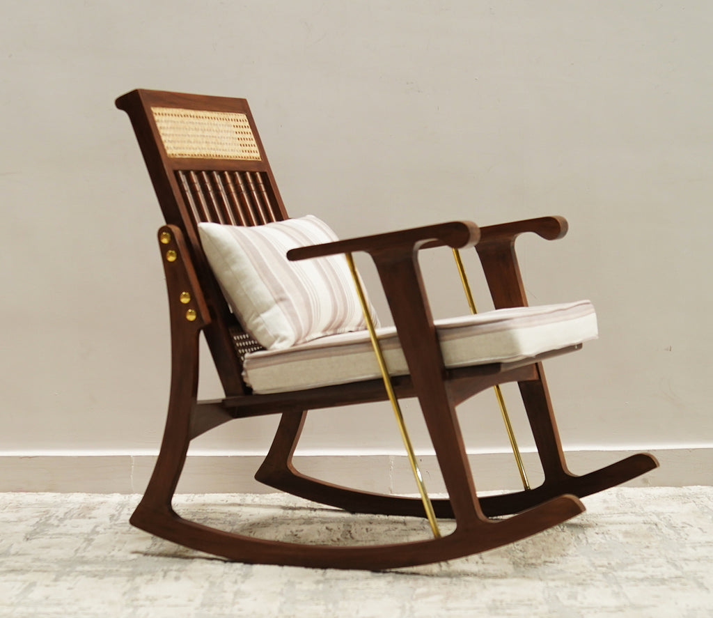 Dawson Sheesham Wood Rocking Chair