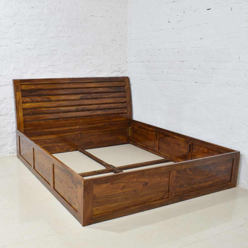 Lucas Wood Denzel Bed with Storage