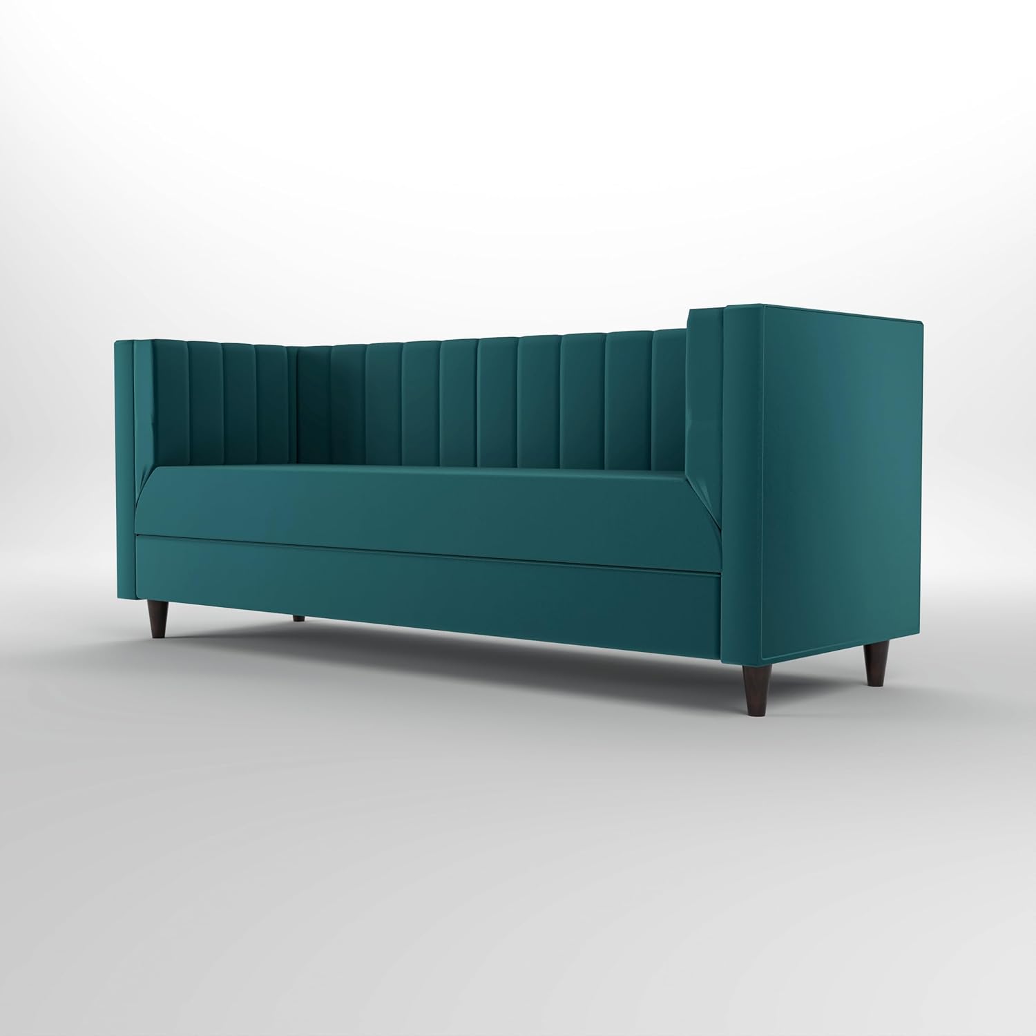 GFH Premium Velvet Fabric Sofa 3 Seater Sofa | Three Seater Sofa for Living Room Guest Room Office