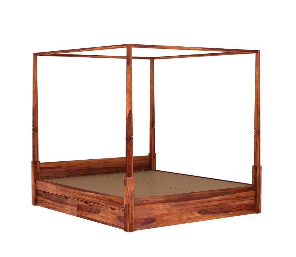 Gunner Poster Bed With Storage