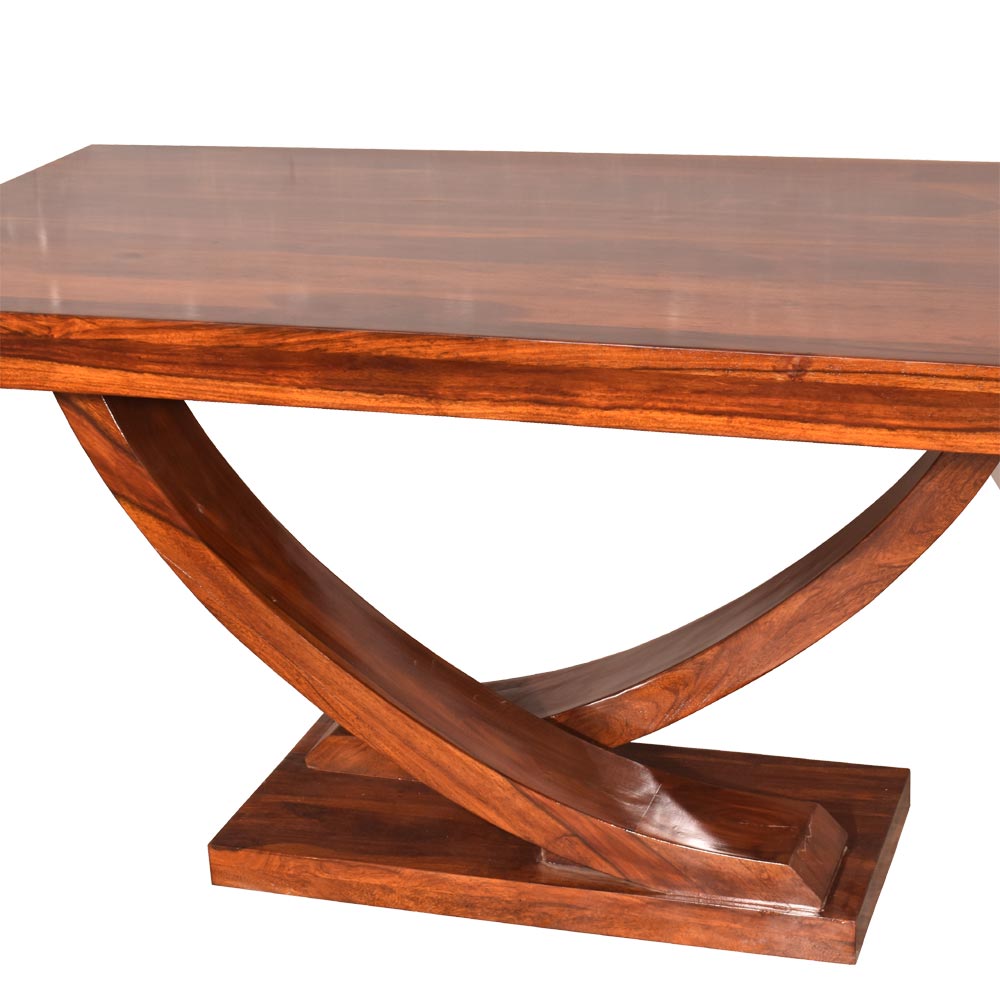 Finley Solid Wood Six Seater Dining Table