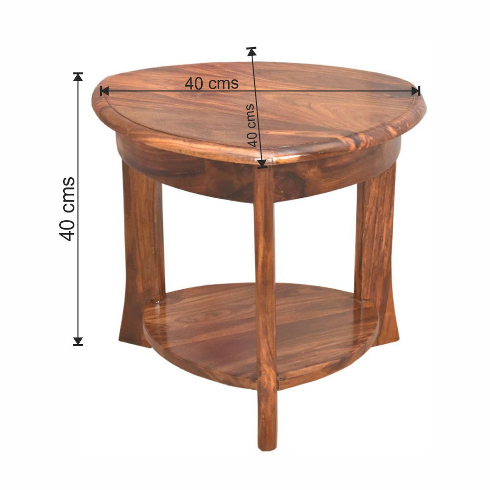 Noelle Wood Keub Side Table and Peg Table