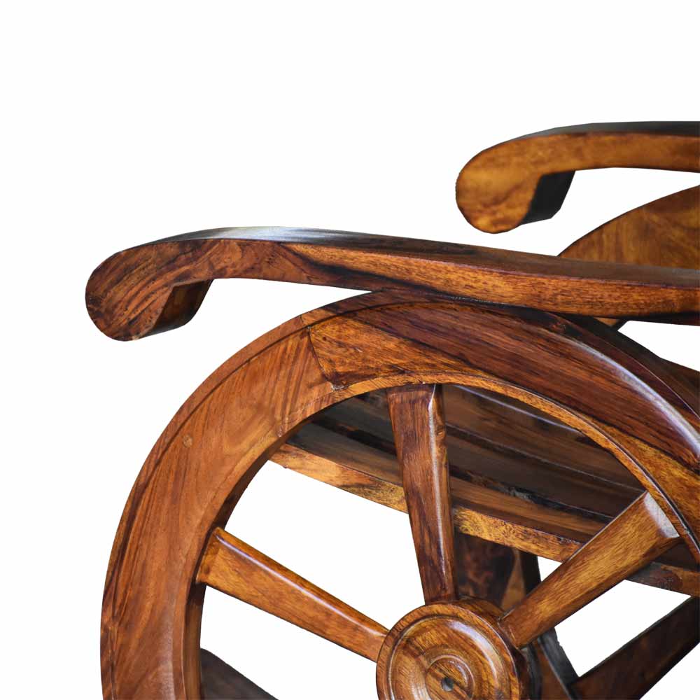 Adelynn Wooden Harold Roking Chair
